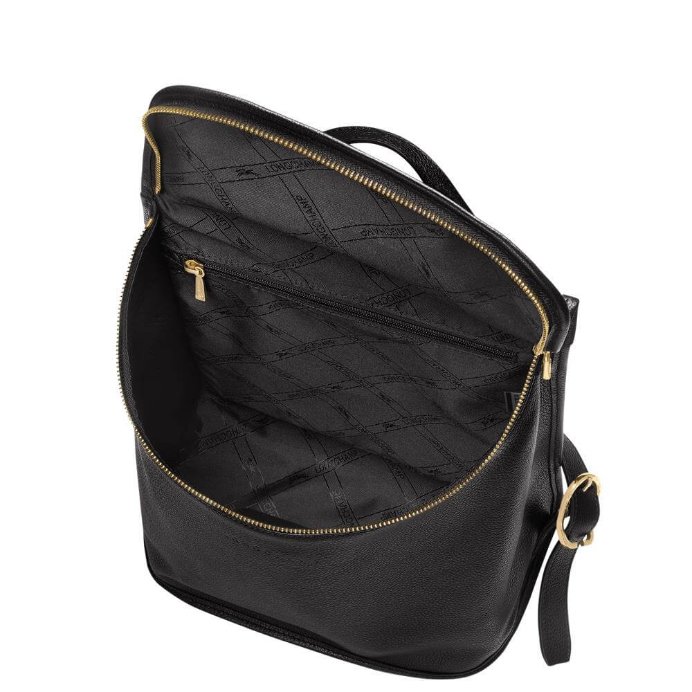 Longchamp Le Foulonne Black Backpack Jarrolds Norwich